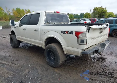 2018 Ford F-150 Lariat из США, поврежденный, VIN 1FTEW1EP8JFE26923